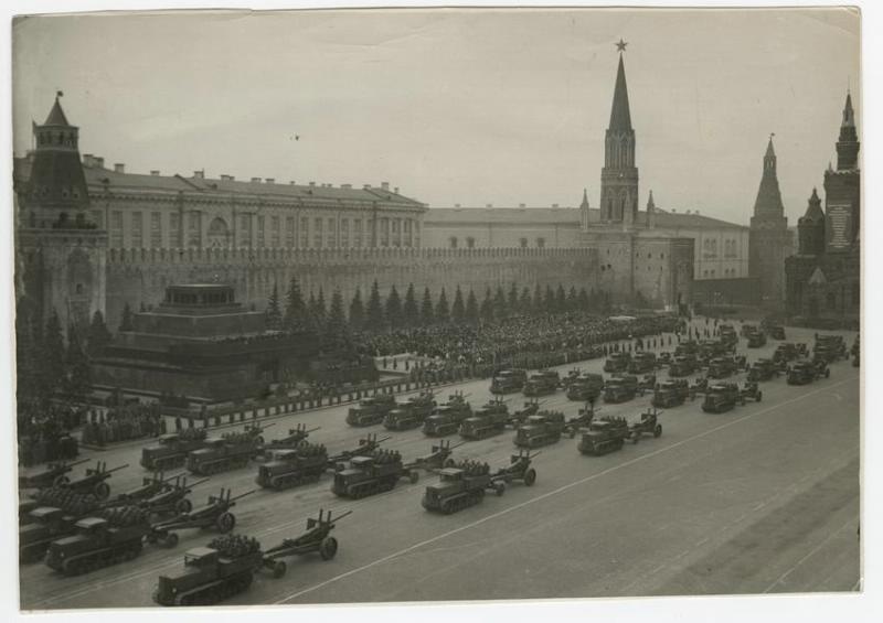 Празднование XXII годовщины Октябрьской революции, 7 ноября 1939, г. Москва