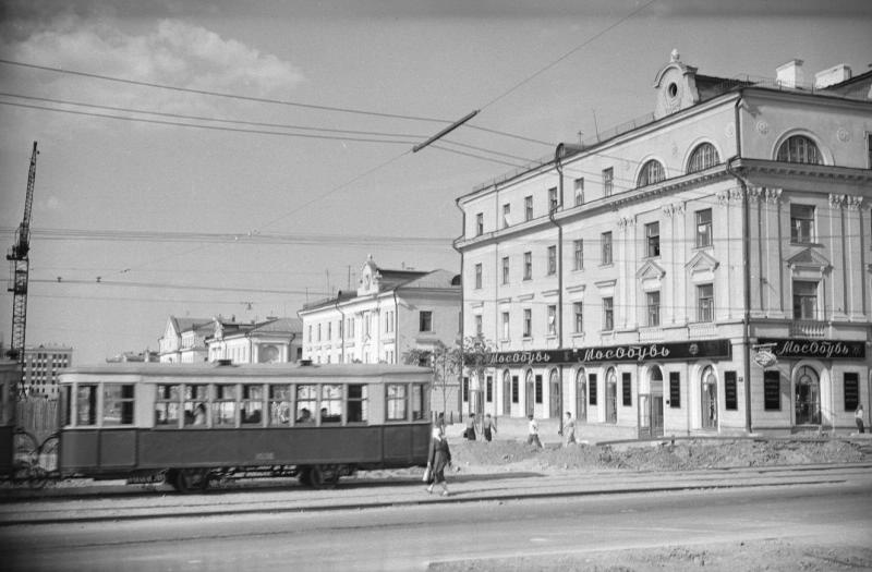 Новая улица в районе Измайлово, 1950-е, г. Москва, р-н Измайлово
