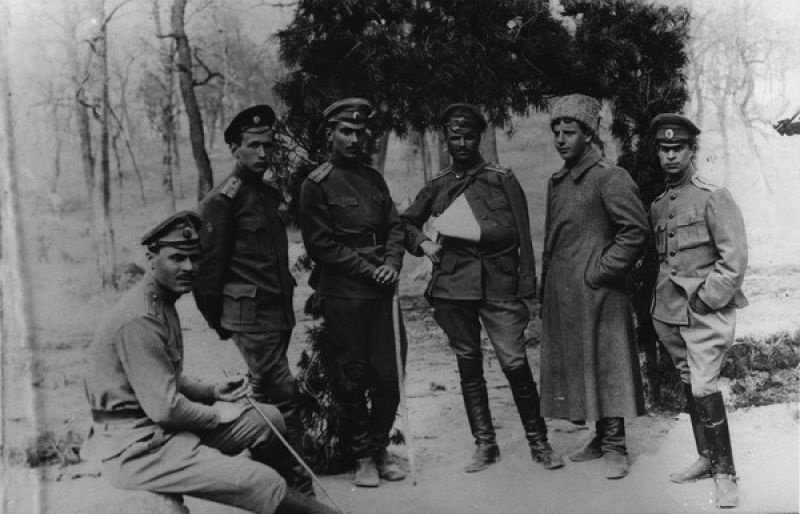 Группа офицеров ударного отряда III Гренадерской дивизии, 1914 - 1918. Выставка «Лица ушедшей эпохи» с этой фотографией.&nbsp;