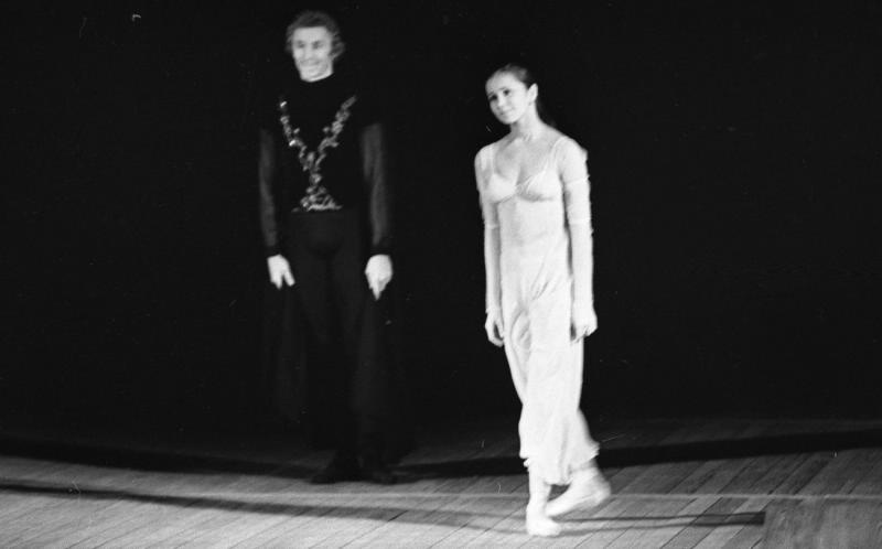 Надежда Павлова и Вячеслав Гордеев на сцене, 1977 год