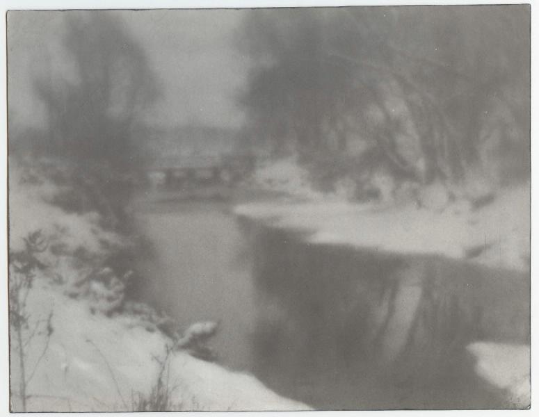 Река Нара зимой, 1920-е
