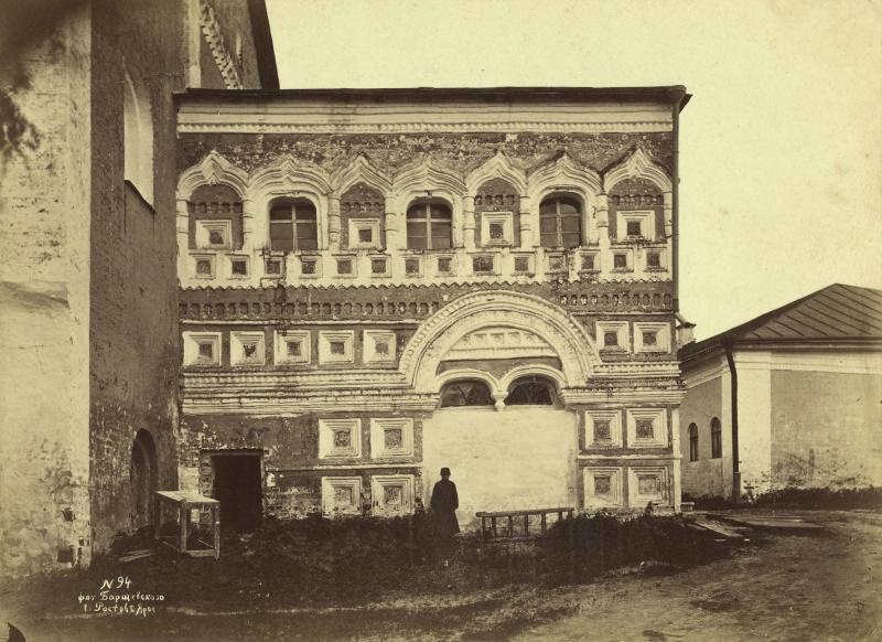 Вход в церковь Благовещения в Борисоглебском монастыре близ Ростова Ярославского, 1880 - 1881, г. Ростов