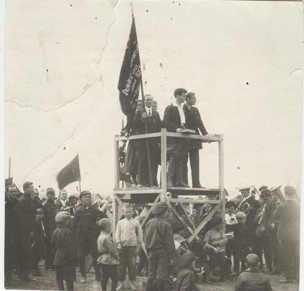 Митинг на Ходынском поле, 1920-е, г. Москва, Ходынское поле