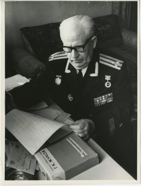 Портрет морского офицера-ветерана, 1970-е