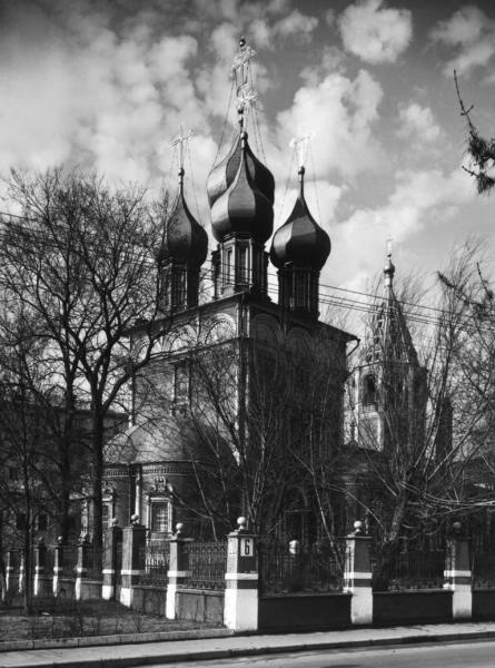 Храм Ризоположения на Донской, 1970-е, г. Москва