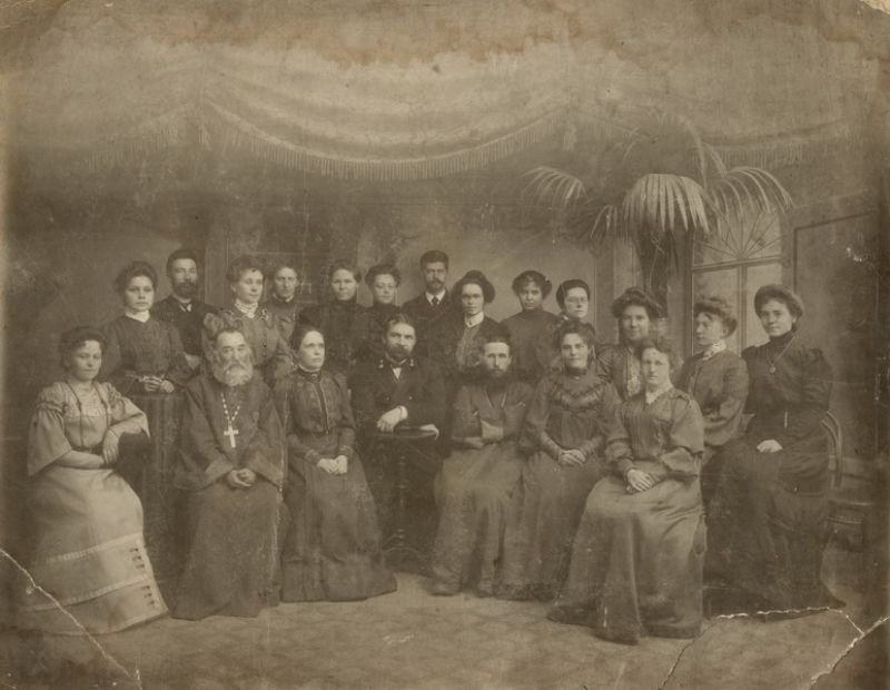 Педагогический коллектив женской Мариинской гимназии в Череповце, 1900-е, г. Череповец и Череповецкий район