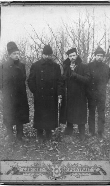 Мужчины на природе, 1910-е, Владимирская губ., г. Гороховец