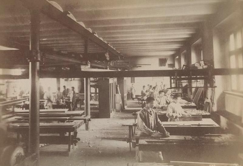 Столярная мастерская, 1890-е, г. Москва