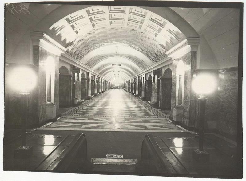 Станция метро «Курская», 1950 год, г. Москва