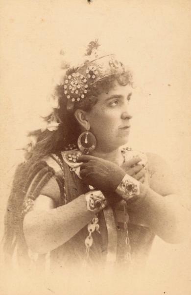 Портрет женщины в восточном костюме, 1905 - 1915, г. Москва