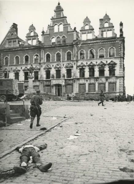 Выборг в день взятия советскими войсками, 20 июня 1944, Ленинградская обл., г. Выборг