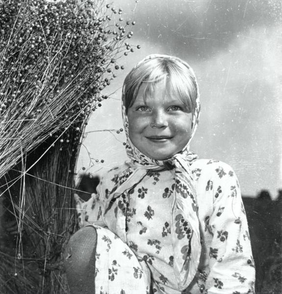 Волжанка, 1960-е. Выставка «Из наследия Семена Фридлянда» с этой фотографией.