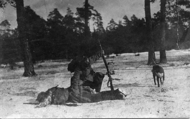 Германский мародер, 1915 год