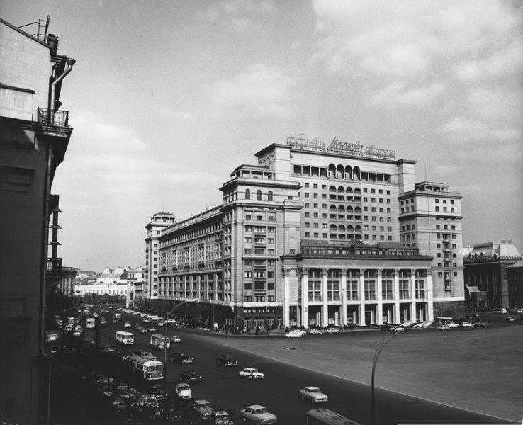 Гостиница «Москва», 1960-е, г. Москва