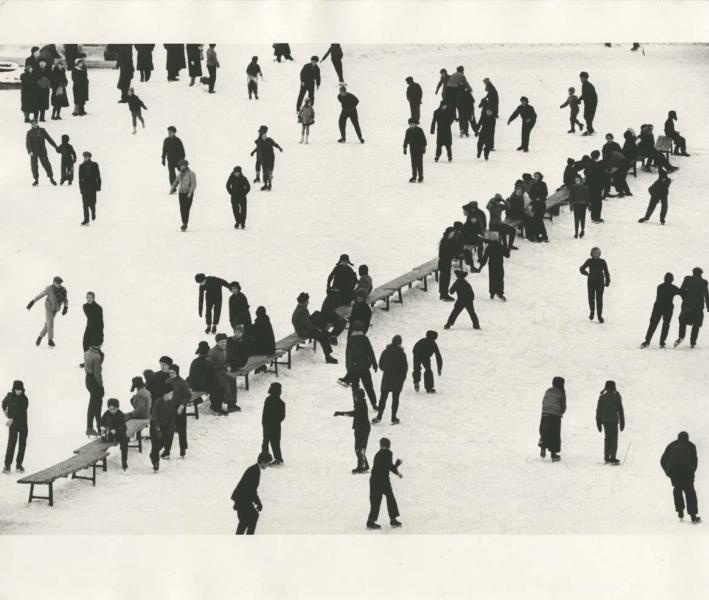 Чистые пруды, 1962 год, г. Москва, Чистые пруды. Выставка «Чистые пруды» с этой фотографией.&nbsp;