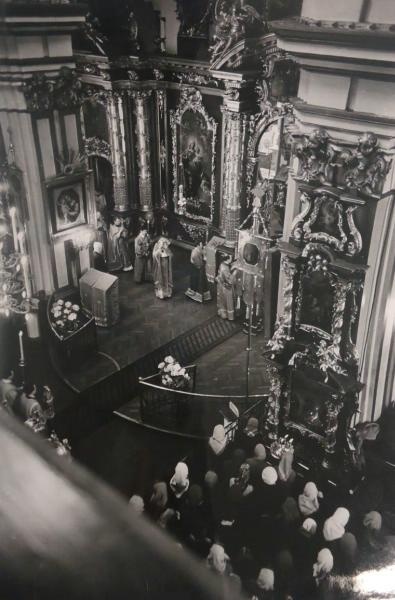 В храме, 1960-е, г. Ленинград
