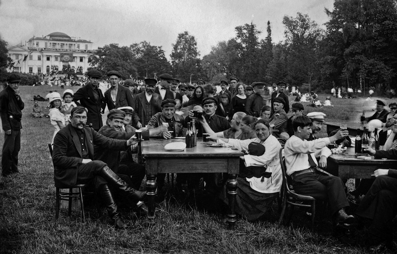 В парке на Елагином острове, 19 июля 1925, г. Ленинград