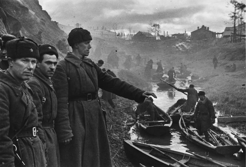 Переправа, 1941 - 1943, Ленинградская обл., пос. Невская Дубровка