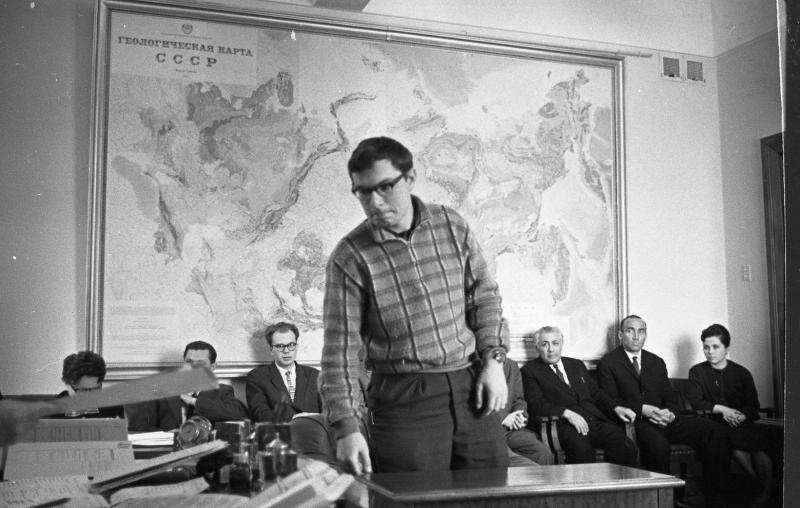 Распределение на геологическом факультете, 1963 - 1964, г. Москва