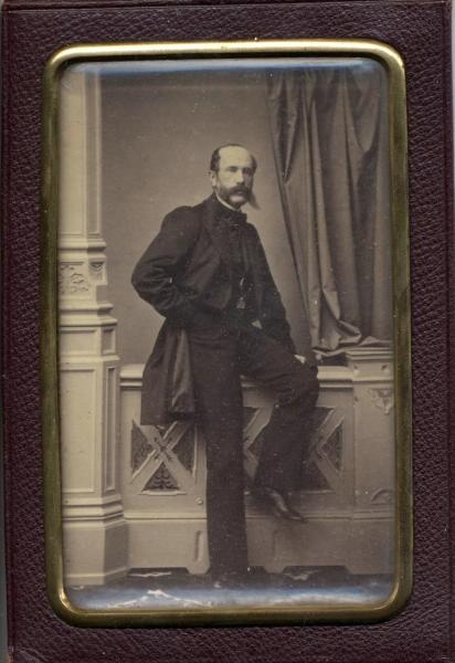 Портрет мужчины с усами, 1860 - 1870