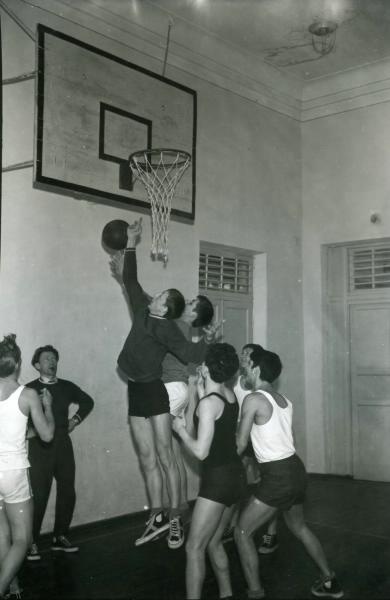 Игра в баскетбол, 1960 - 1965, Украинская ССР, Луганская обл., Северодонецк
