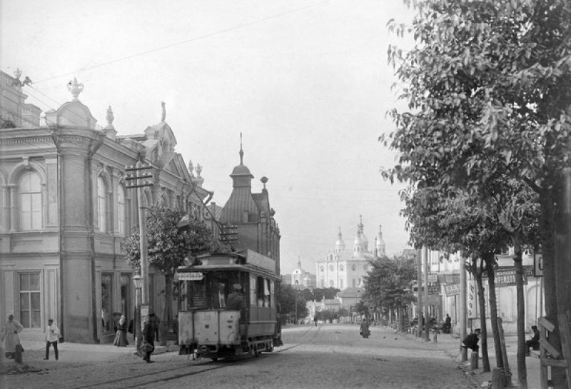 Благовещенская улица, 1900-е, г. Смоленск, Благовещенская ул.