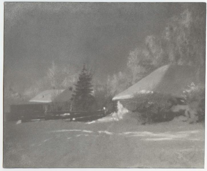 Лунный свет. Паниково, 1923 год, Московская губ., Серпуховский у., дер. Паниково