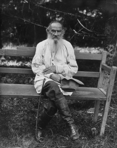 Лев Толстой в Ясной Поляне, 28 августа 1903, Тульская губ., дер. Ясная Поляна