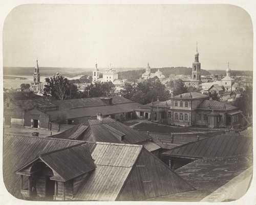 Центр города Касимов, 1890-е, г. Касимов и Касимовский район