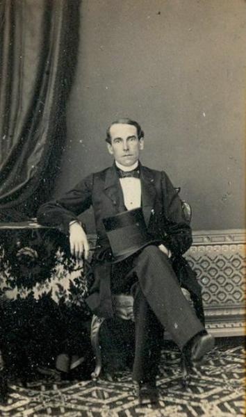 Портрет мужчины, 1850 - 1869
