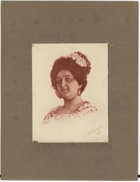 Артистка оперы, 1906 год