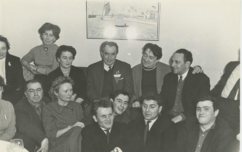 Сотрудники и члены редколлегии журнала «Юность», 1962 год