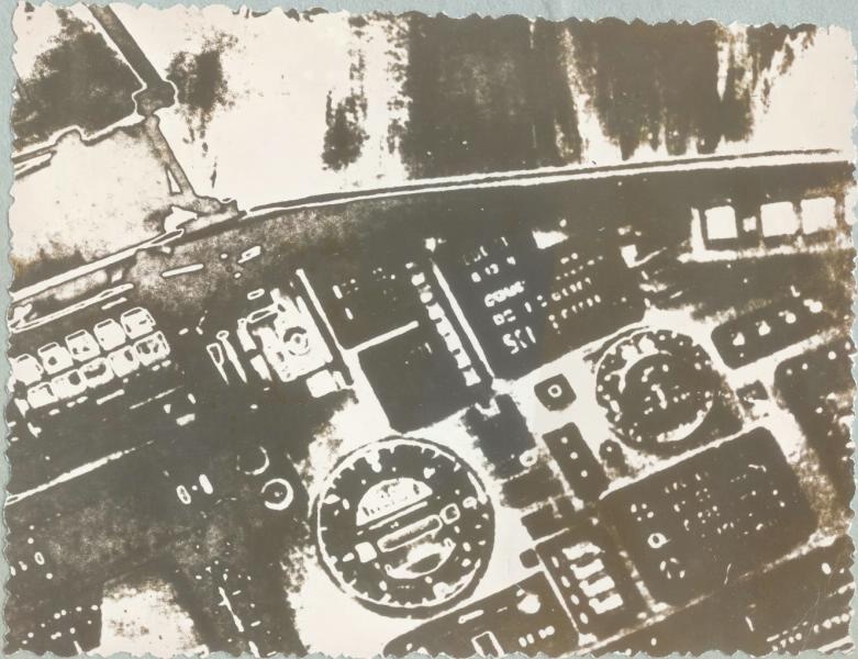 Приборная доска самолета, 1970-е. Из серии «Советская авиация».