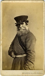Извозчик, 1860-е, г. Санкт-Петербург. Из серии «Русские типы».Выставка «Из коллекции Вильяма Каррика» с этой фотографией.