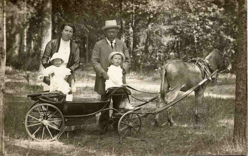 Прогулка, 1900 - 1910. Выставки&nbsp;«Транспорт прошлого. "Карету мне, карету!"»&nbsp;и «На прогулке» с этой фотографией.&nbsp;