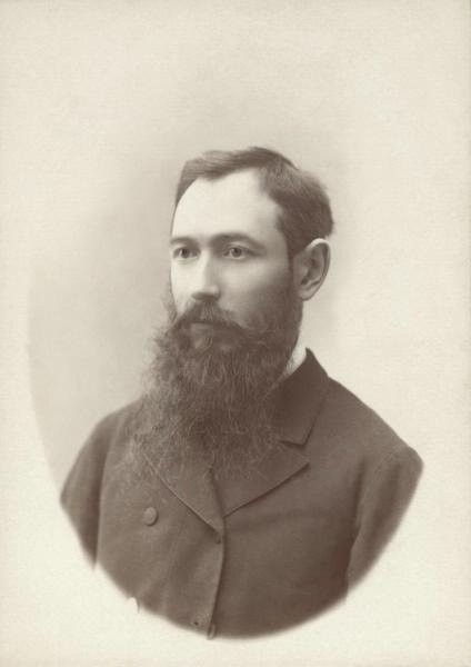 Портрет мужчины, 1880-е, г. Киев. Альбуминовая печать.