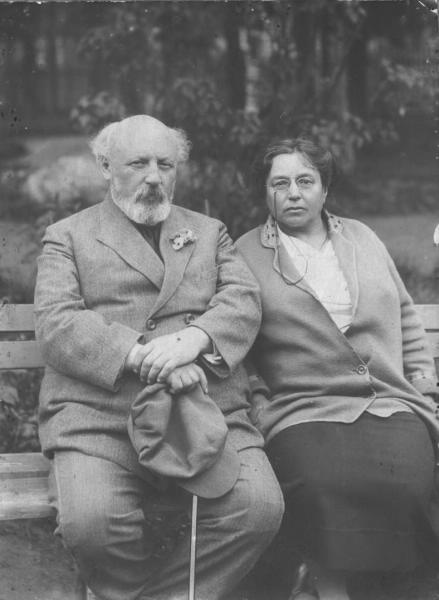 Портрет пожилой пары, 1918 - 1920