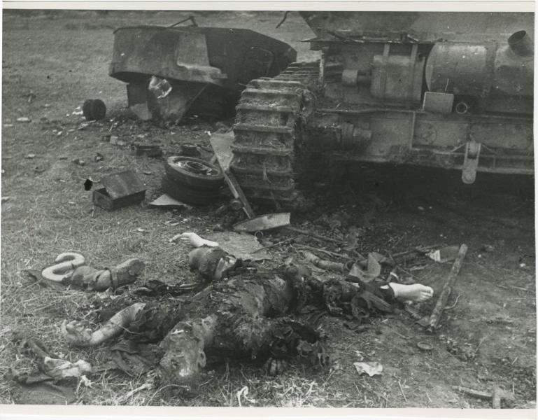Убитый солдат, 1941 - 1945