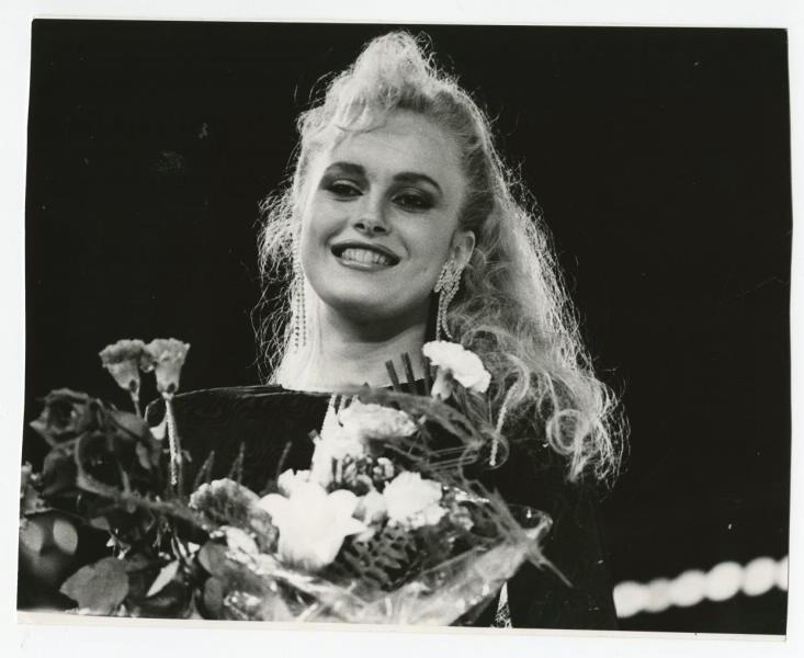 Лариса Литичевская. Московская красавица - 89, 1989 год
