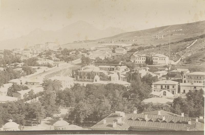 Пятигорск. Гора Бештау, 1890-е, Терская обл., г. Пятигорск