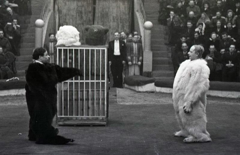 Клоунский дуэт: Демаш и Мозель, 1950-е, г. Москва