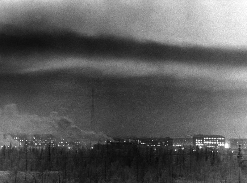 Вечерний город, 1965 - 1969, г. Норильск