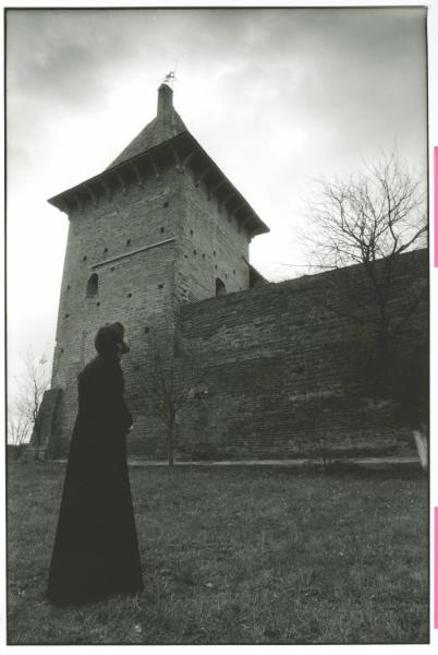 Крепостная стена Зимненского монастыря, 1990-е, Украина, Волынская обл.