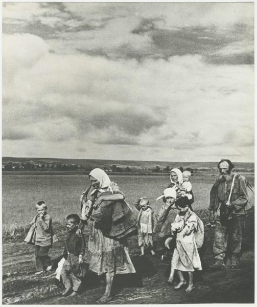 Беженцы, 1941 год, г. Смоленск