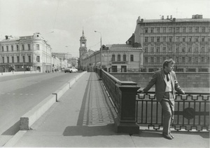 Вид на Пятницкую улицу от Чугунного моста, 11 июня 1972, г. Москва. Выставка «Мосты Москвы» с этой фотографией.&nbsp;