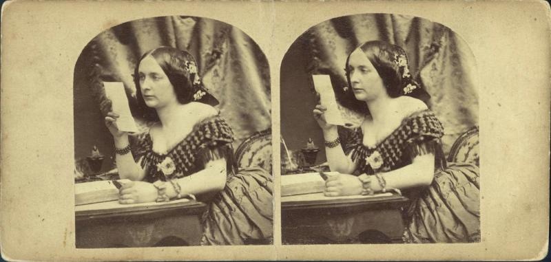 Портрет женщины с письмом, 1910-е