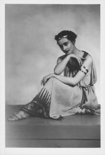Нинель Петрова в роли Фридии из балета «Спартак», 1957 год