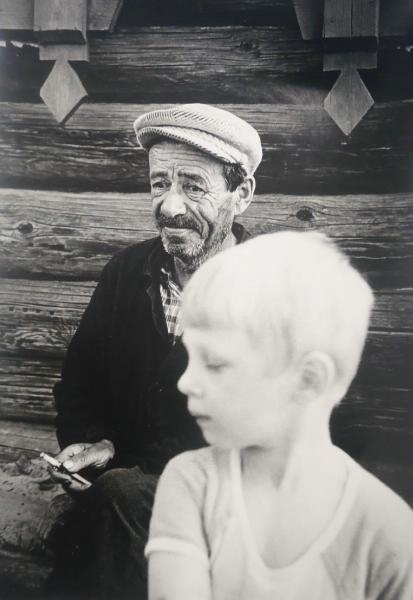 С внуком, 1980-е