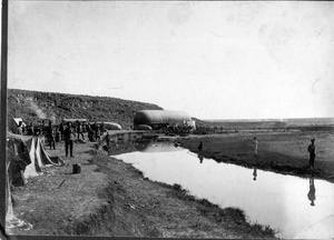 Военные маневры с применением воздушных шаров и аэростатов, 1913 год, Карсская обл.