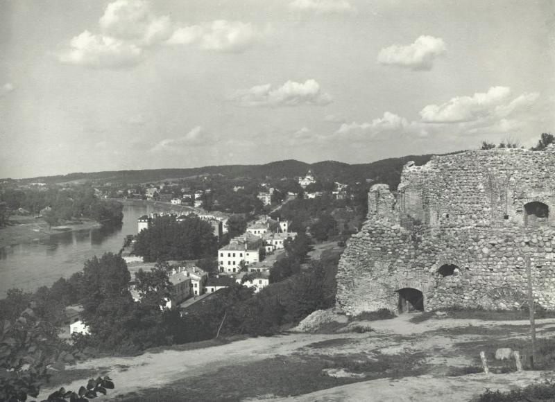 Вильнюс, 1950-е, Литовская ССР, г. Вильнюс. Замковая гора.